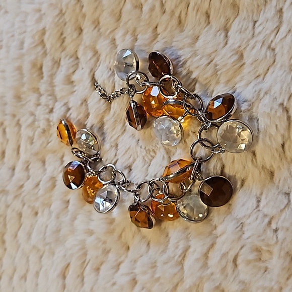 #0067 Faux crystal bracelet - Picture 2 of 2